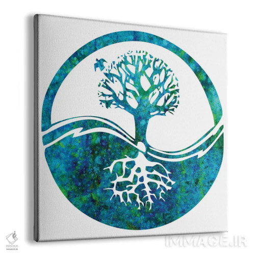 تابلو درخت زندگی ۱ اثر فرد اودل - نمای پرسپکتیو محصول