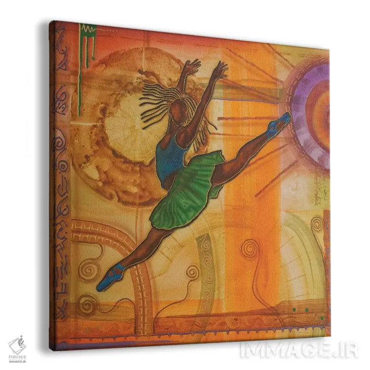 تابلو در حال پرواز اثر فرد اودل - نمای پرسپکتیو محصول