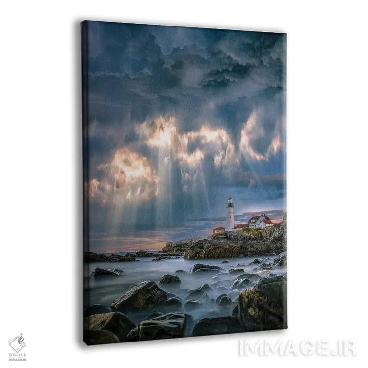 تابلو تابش خورشید در کیپ الیزابت اثر برنت شاونور - نمای پرسپکتیو محصول