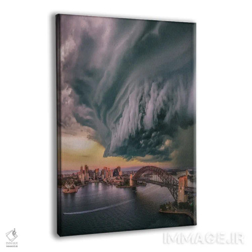 تابلو ابر گوهای سیدنی (استرالیا) اثر برنت شاونور - نمای پرسپکتیو محصول