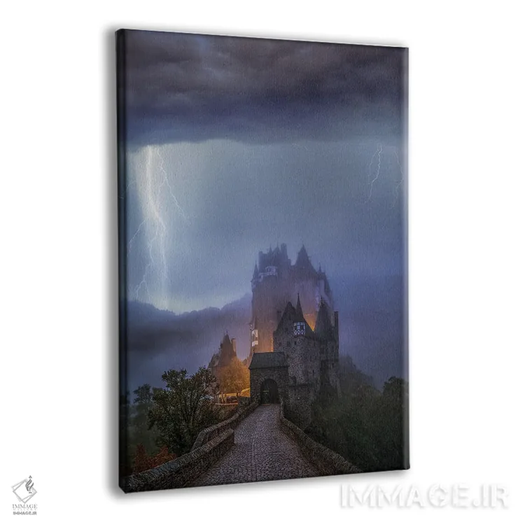 تابلو قفل شده در قلعه اثر برنت شاونور - نمای پرسپکتیو محصول