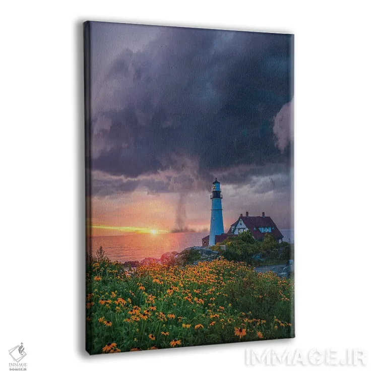 تابلو بهار در مین (آمریکا) اثر برنت شاونور - نمای پرسپکتیو محصول