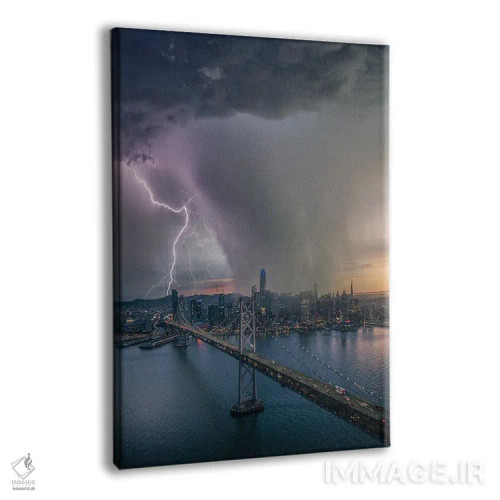 تابلو وحشت در سانفرانسیسکو اثر برنت شاونور - نمای پرسپکتیو محصول