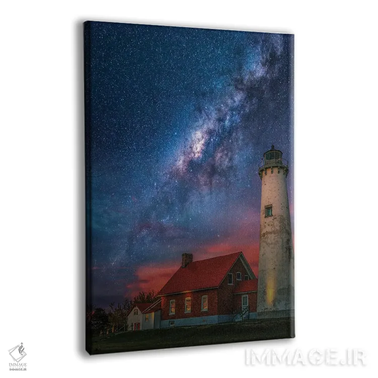 تابلو رویاهای توآز پوینت (مکان) اثر برنت شاونور - نمای پرسپکتیو محصول