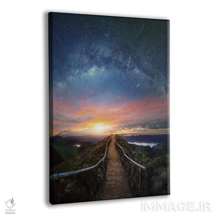 تابلو رویاهای آزورها (جزایر پرتغال) اثر برنت شاونور - نمای پرسپکتیو محصول