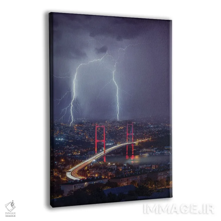 تابلو جرقههای استانبول اثر برنت شاونور - نمای پرسپکتیو محصول