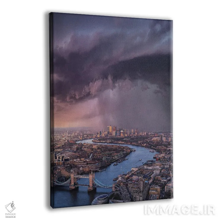 تابلو اشکهای لندن اثر برنت شاونور - نمای پرسپکتیو محصول