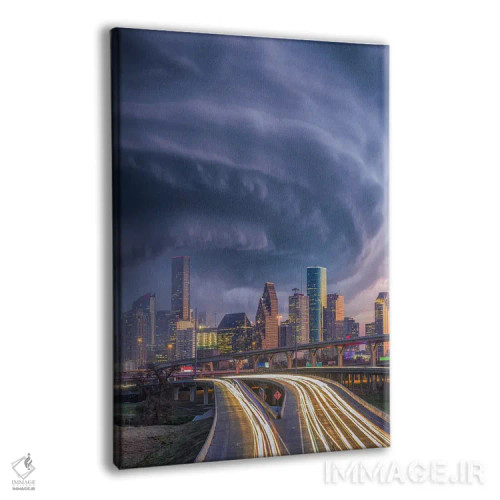 تابلو طوفان لورا در هیوستون اثر برنت شاونور - نمای پرسپکتیو محصول