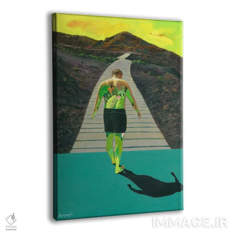 تابلو مفهومی ۳ اثر بنیتو سالمرون - نمای پرسپکتیو محصول