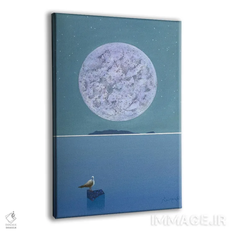 تابلو ماه ۹ اثر بنیتو سالمرون - نمای پرسپکتیو محصول