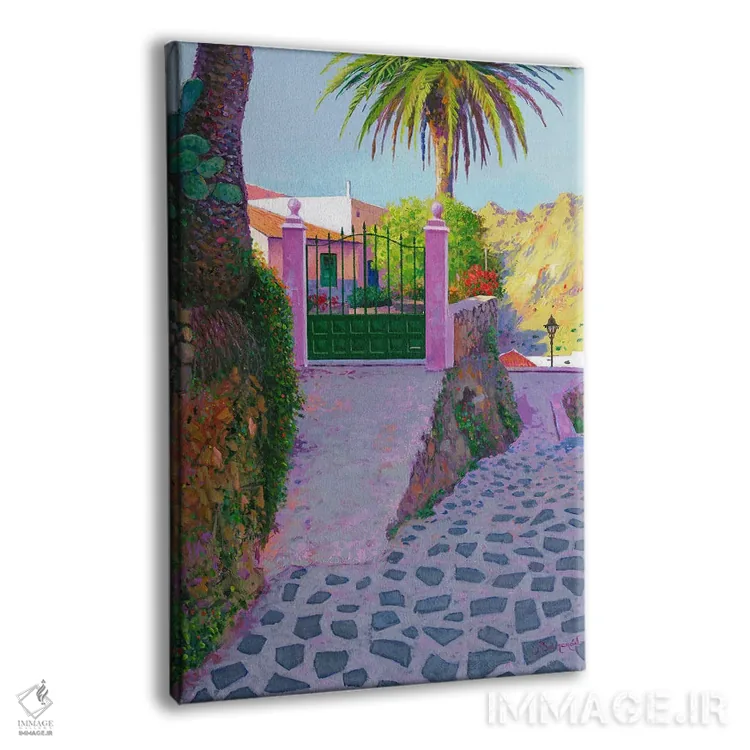 تابلو ماسکا ۲ اثر بنیتو سالمرون - نمای پرسپکتیو محصول