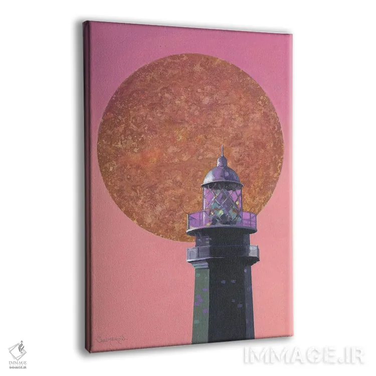 تابلو خورشید ۴ اثر بنیتو سالمرون - نمای پرسپکتیو محصول