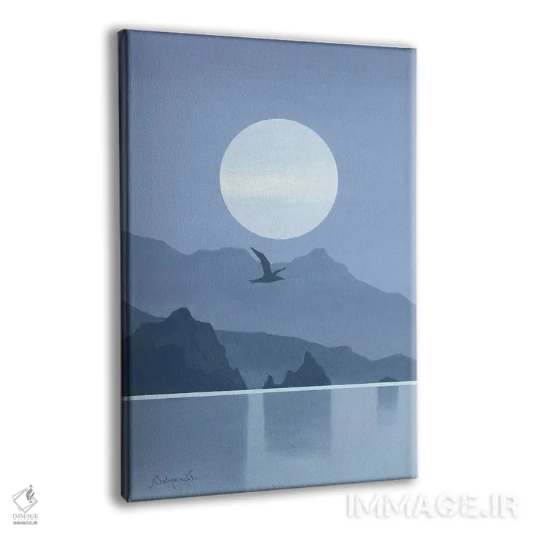 تابلو خورشید ۵ اثر بنیتو سالمرون - نمای پرسپکتیو محصول