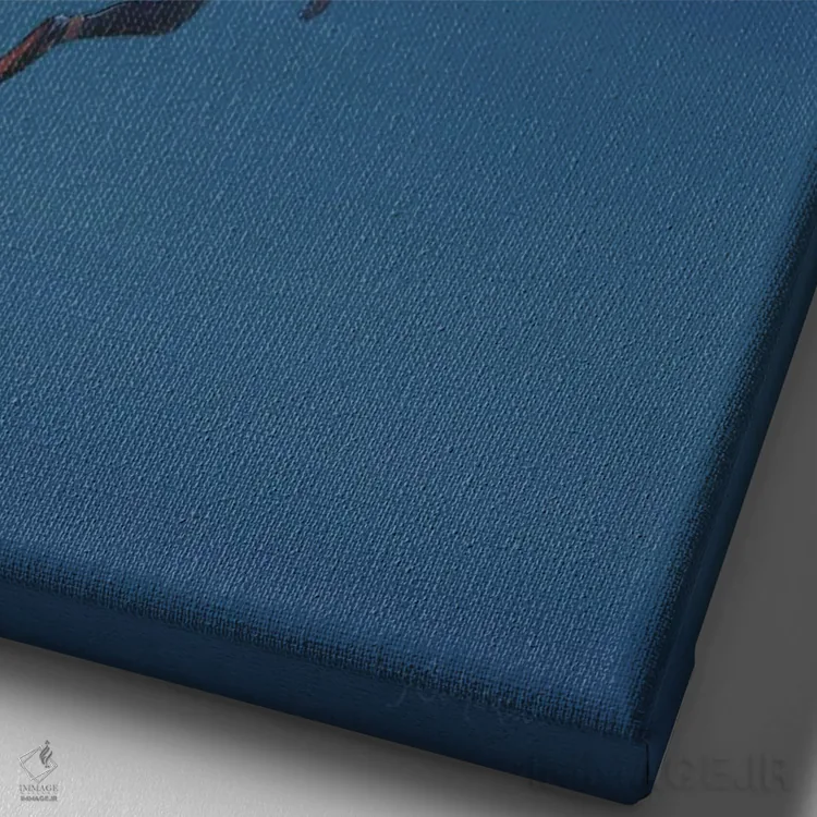 تابلو خورشید ۱۵ اثر بنیتو سالمرون - نمای نزدیک بافت بوم