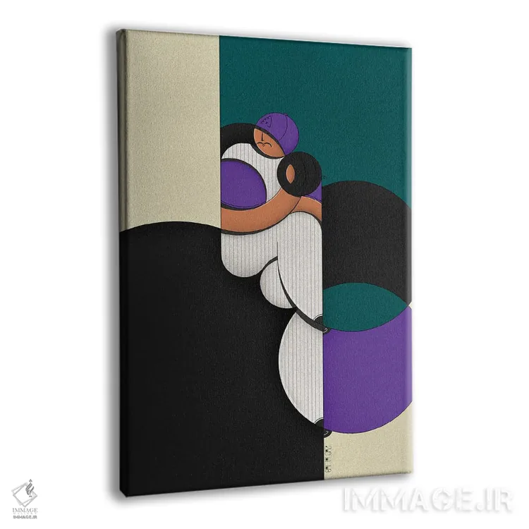 تابلو رندی (اسم خاص) اثر جان باتالگازی - نمای پرسپکتیو محصول