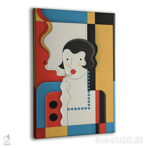 تابلو بروکس (اسم خاص) اثر جان باتالگازی - نمای پرسپکتیو محصول