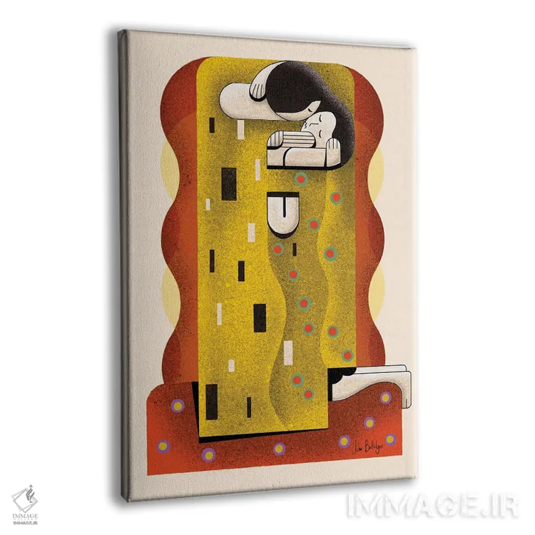 تابلو بوسهٔ بعدی اثر جان باتالگازی - نمای پرسپکتیو محصول