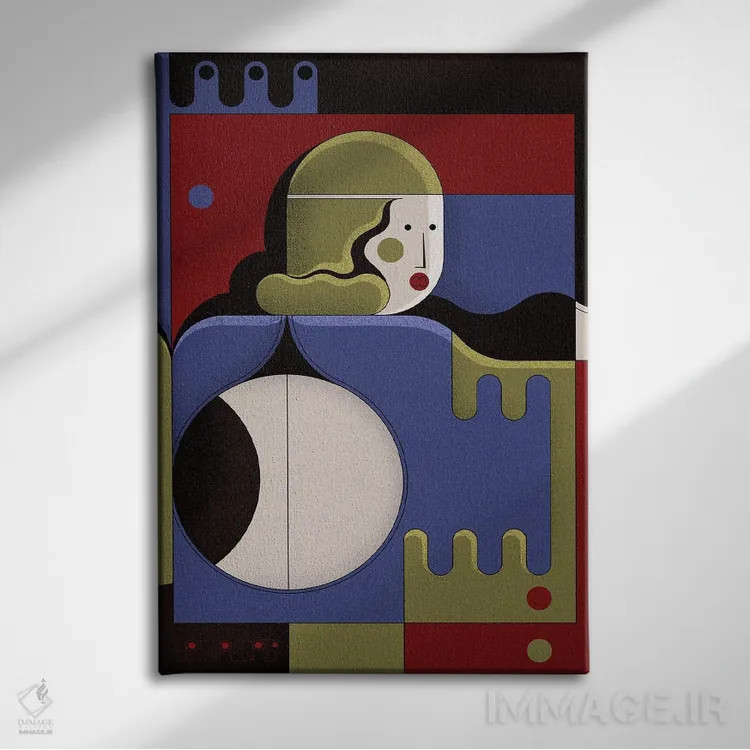 تابلو ویلما اثر جان باتالگازی - نمای روبهرو روی دیوار