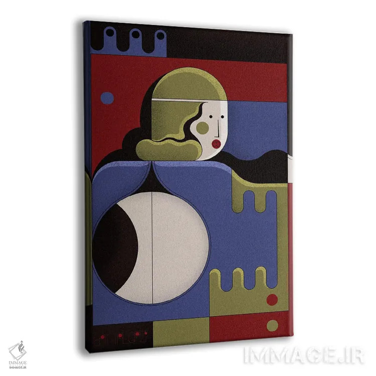 تابلو ویلما اثر جان باتالگازی - نمای پرسپکتیو محصول