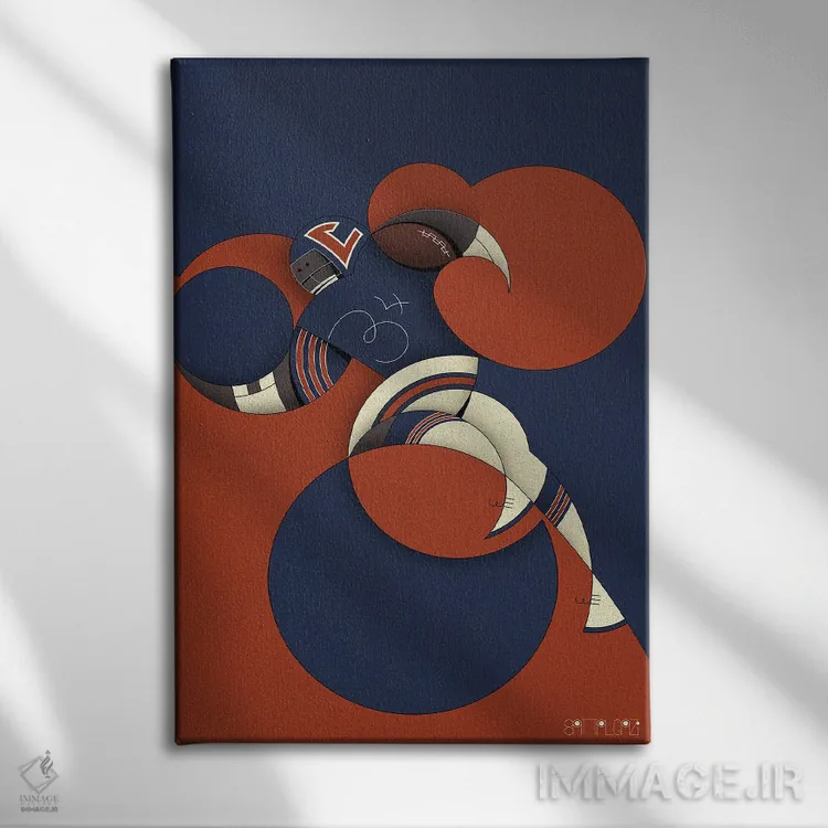 تابلو شیرینی اثر جان باتالگازی - نمای روبهرو روی دیوار