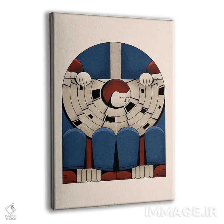 تابلو رفت و آمد (روزمره) اثر جان باتالگازی - نمای پرسپکتیو محصول