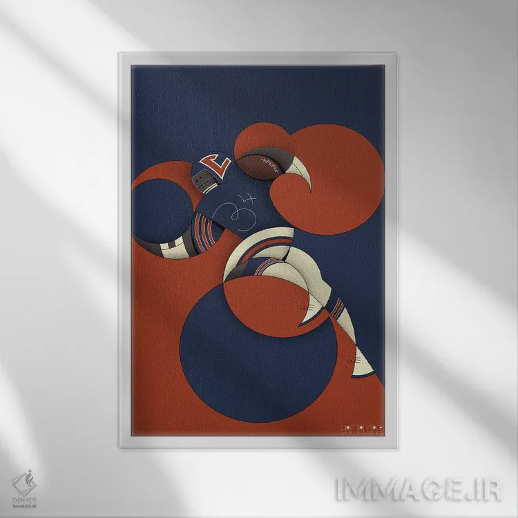 تابلو شیرینی اثر جان باتالگازی - نمای قابدار سفید