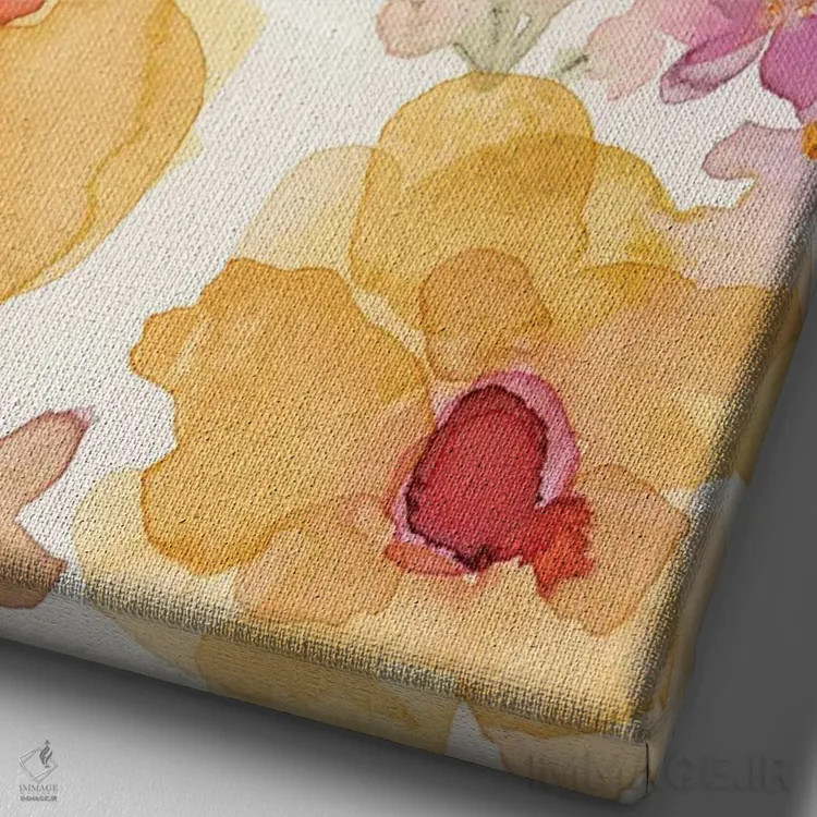 تابلو شکوههای کوچک ۲ اثر مارابت کوین - نمای نزدیک بافت بوم