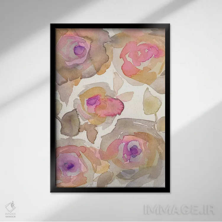 تابلو شکوههای کوچک ۳ اثر مارابت کوین - نمای قابدار مشکی