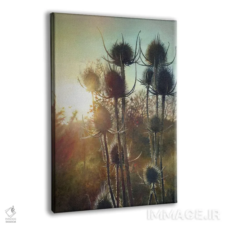 تابلو زندگی پارکی اثر برحذر از خلأ (نام آرتیست/استودیو) - نمای پرسپکتیو محصول