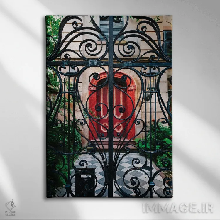 تابلو معماری چارلستون LXI اثر بثانی یانگ - نمای روبهرو روی دیوار