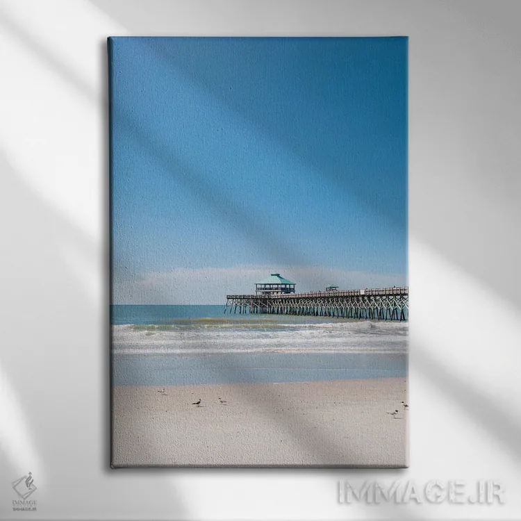 تابلو ساحل فالی III اثر بثانی یانگ - نمای روبهرو روی دیوار