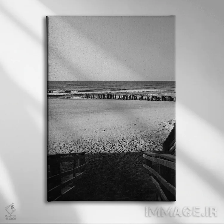 تابلو جزیره سالیوان II اثر بثانی یانگ - نمای روبهرو روی دیوار