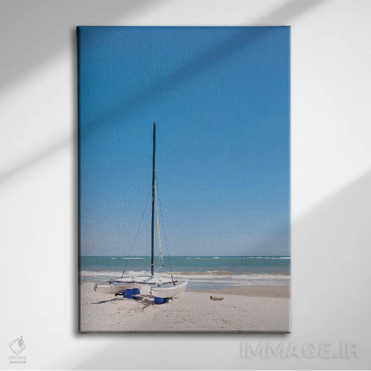 تابلو جزیره سالیوان XXII اثر بثانی یانگ - نمای روبهرو روی دیوار