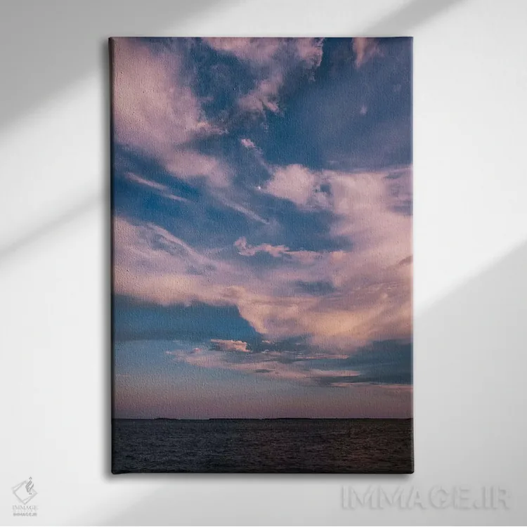 تابلو غروب چارلستون IX اثر بثانی یانگ - نمای روبهرو روی دیوار