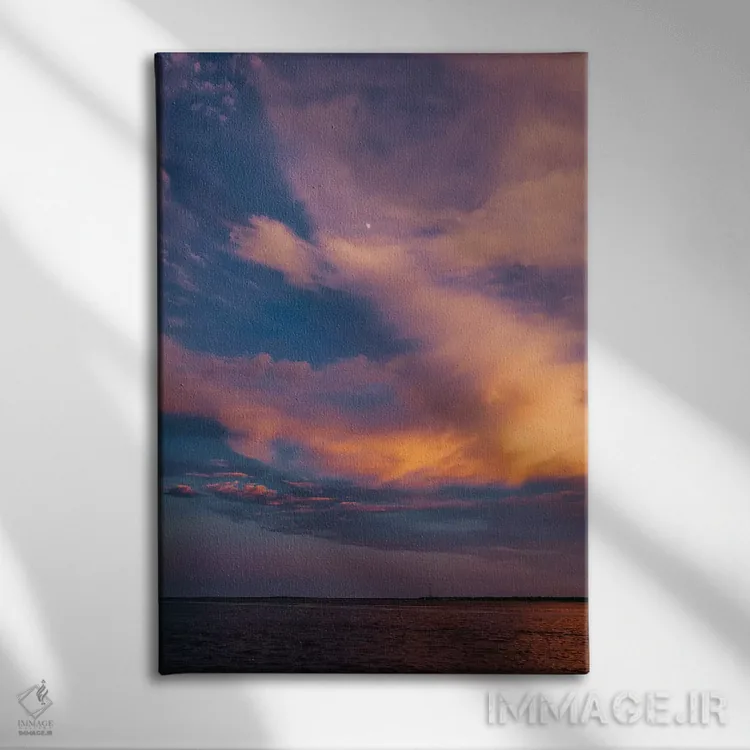 تابلو غروب چارلستون X اثر بثانی یانگ - نمای روبهرو روی دیوار