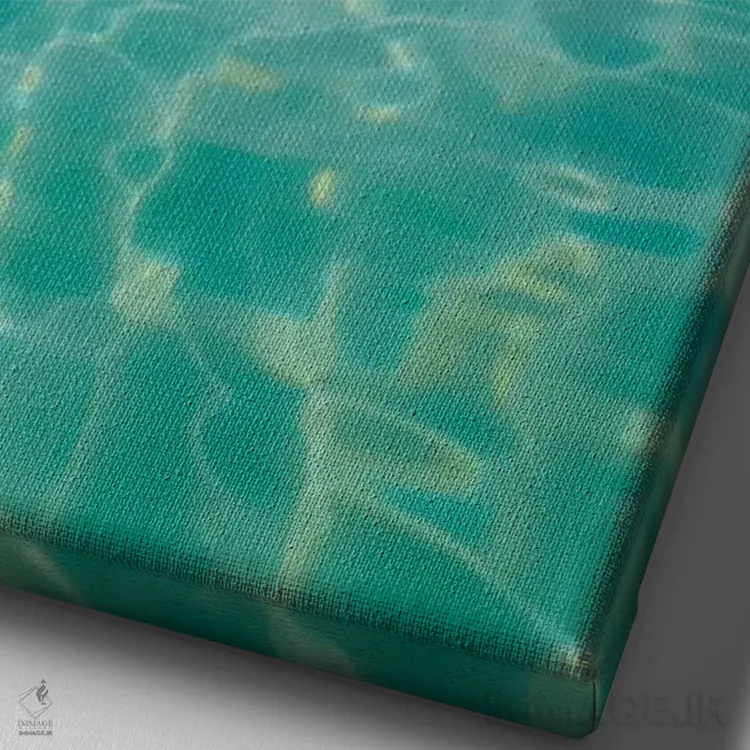 تابلو آب فلوریدا IV اثر بثانی یانگ - نمای نزدیک بافت بوم