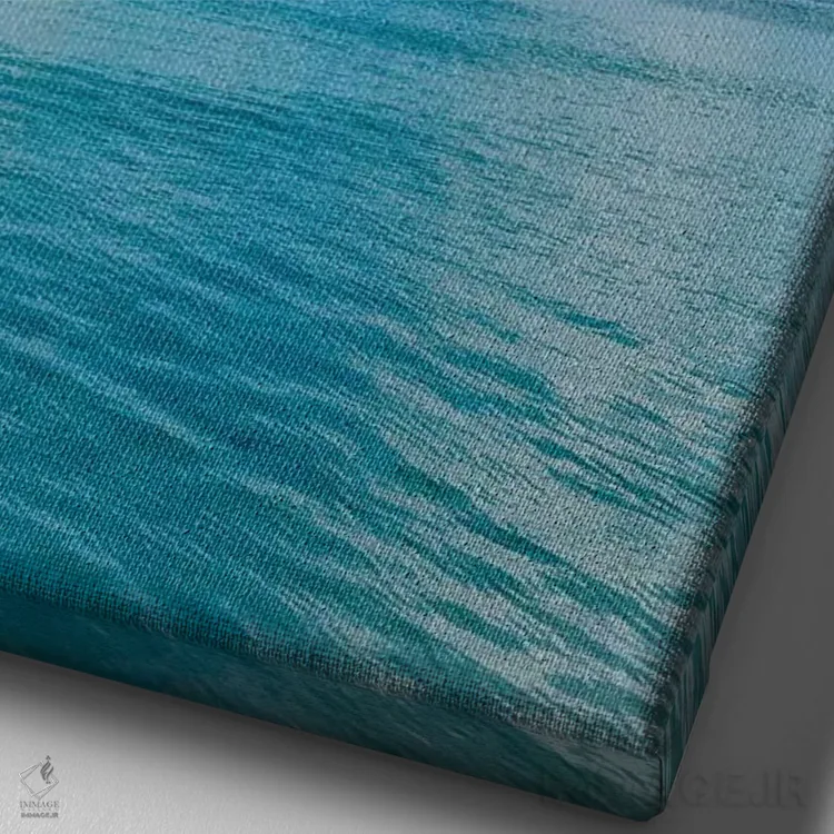 تابلو منظره اقیانوس فلوریدا III اثر بثانی یانگ - نمای نزدیک بافت بوم