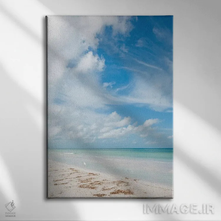 تابلو منظره اقیانوس فلوریدا X اثر بثانی یانگ - نمای روبهرو روی دیوار