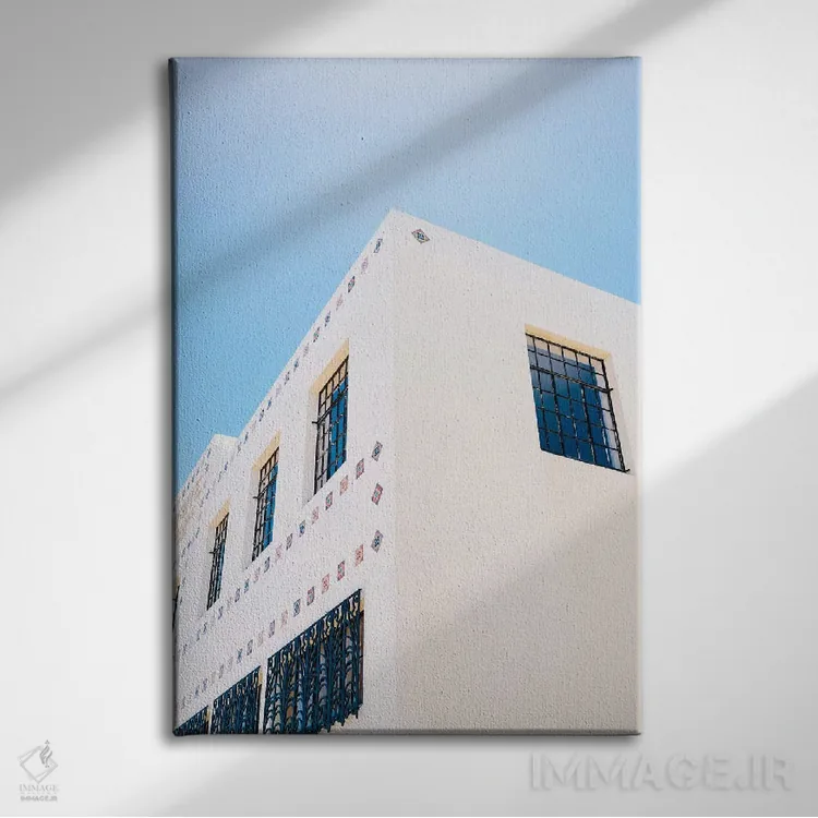 تابلو ساختمان بریت مارفا اثر بثانی یانگ - نمای روبهرو روی دیوار