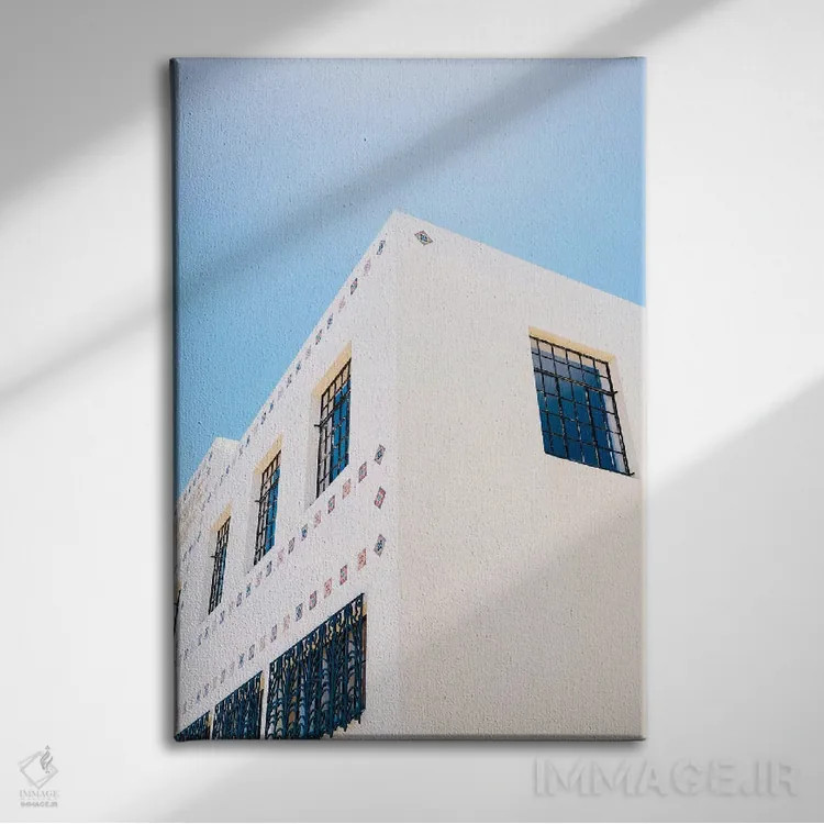 تابلو ساختمان بریت مارفا اثر بثانی یانگ - نمای روبهرو روی دیوار