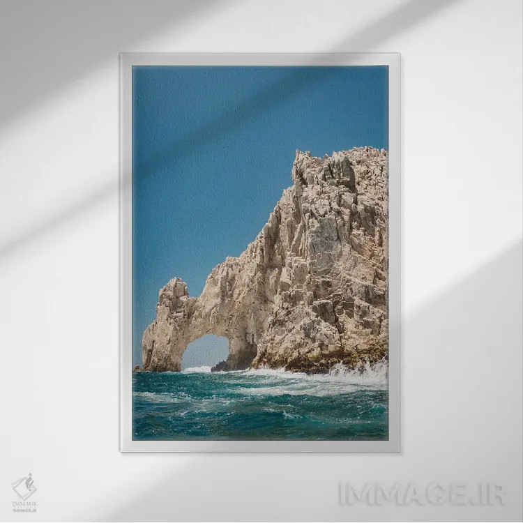 تابلو طاق کابو سن لوکاس دو اثر بثانی یانگ - نمای قابدار سفید