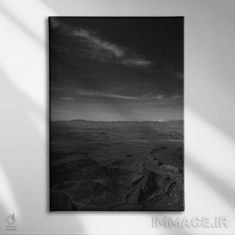 تابلو بر فراز لاس وگاس اثر بثانی یانگ - نمای روبهرو روی دیوار