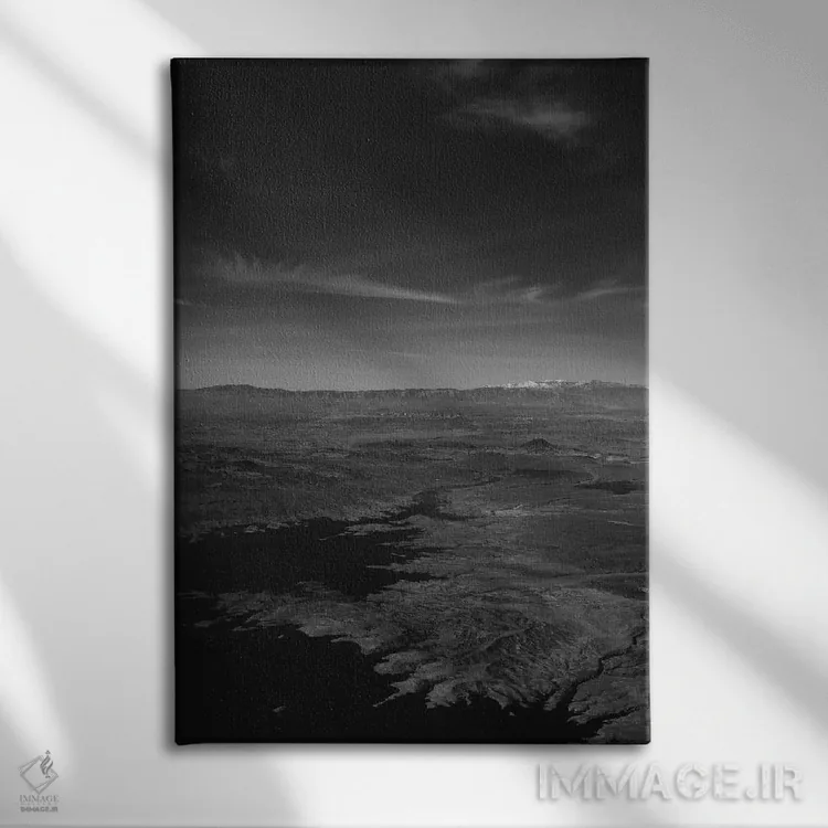 تابلو بر فراز لاس وگاس دو اثر بثانی یانگ - نمای روبهرو روی دیوار