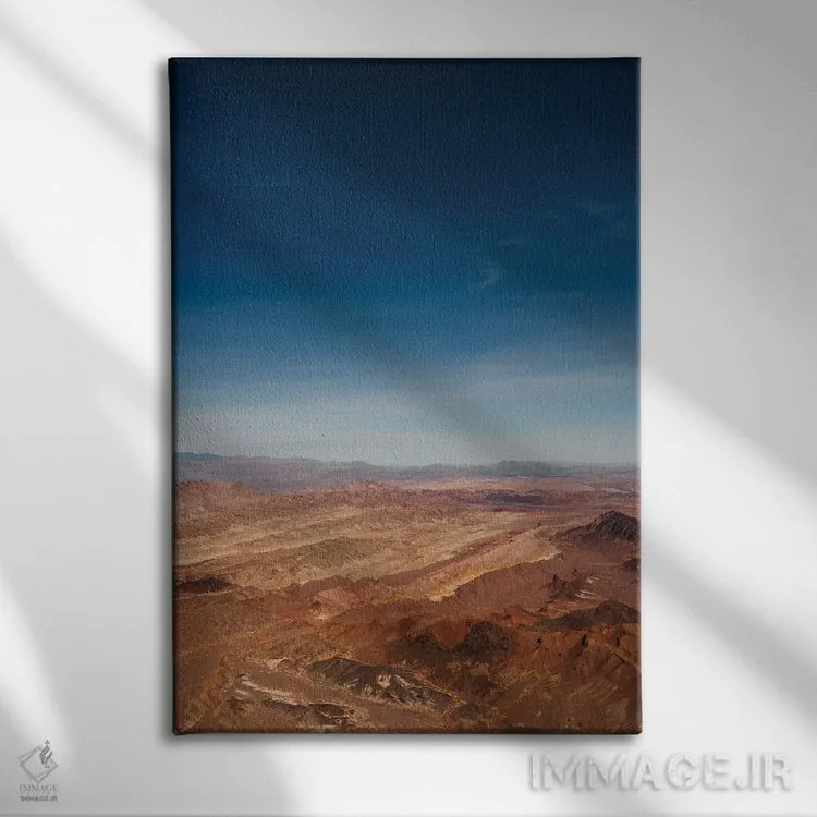 تابلو بر فراز نوادا چهار اثر بثانی یانگ - نمای روبهرو روی دیوار