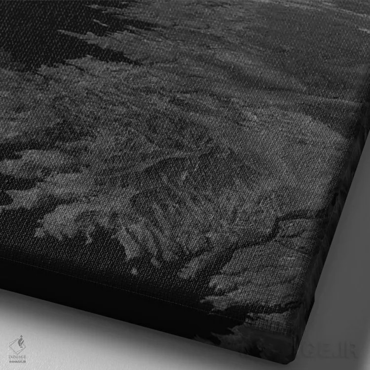 تابلو بر فراز لاس وگاس دو اثر بثانی یانگ - نمای نزدیک بافت بوم