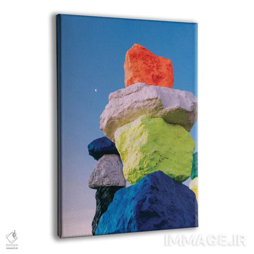 تابلو ماه هفت کوه جادویی پنج اثر بثانی یانگ - نمای پرسپکتیو محصول