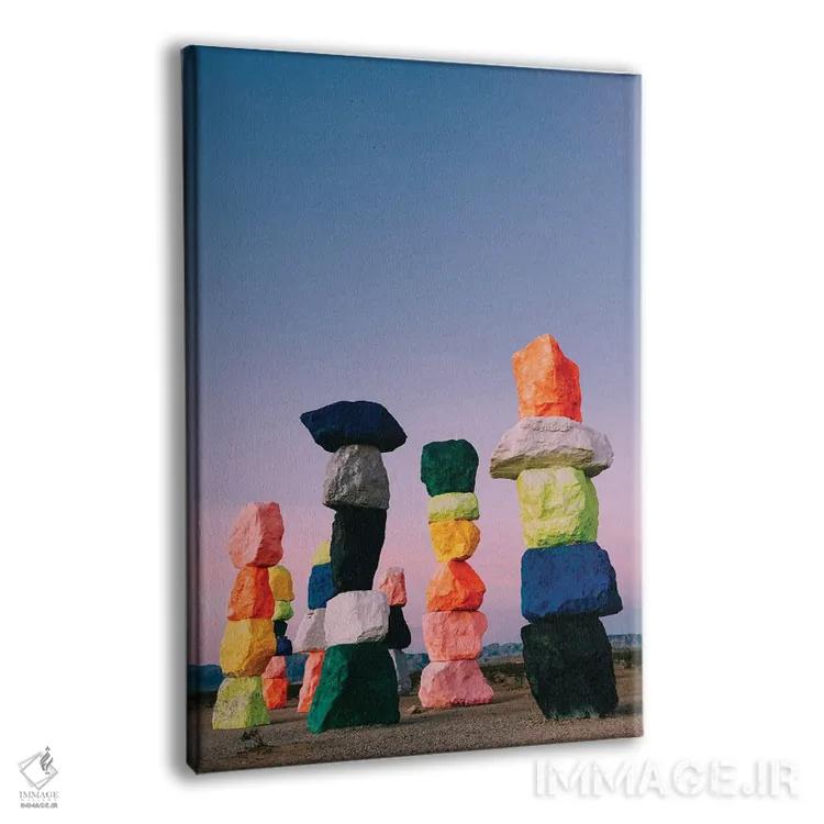 تابلو طلوع هفت کوه جادویی دو اثر بثانی یانگ - نمای پرسپکتیو محصول