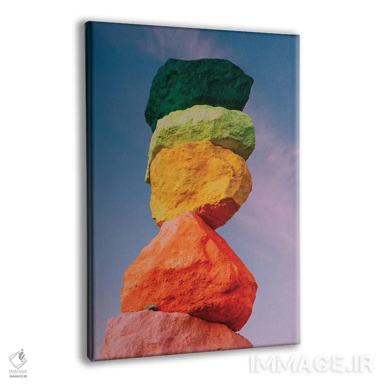 تابلو طلوع هفت کوه جادویی سه اثر بثانی یانگ - نمای پرسپکتیو محصول