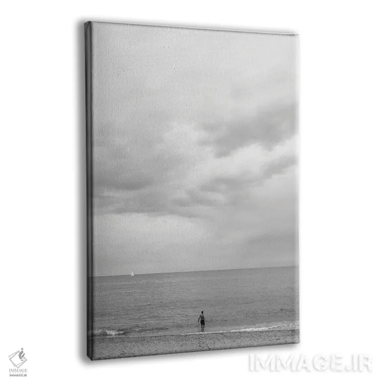 تابلو ساحل بارسلونا اثر بثانی یانگ - نمای پرسپکتیو محصول