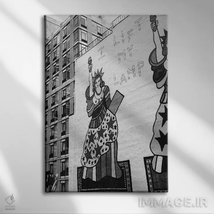 تابلو دیدگاه هایلاین هفت اثر بثانی یانگ - نمای روبهرو روی دیوار